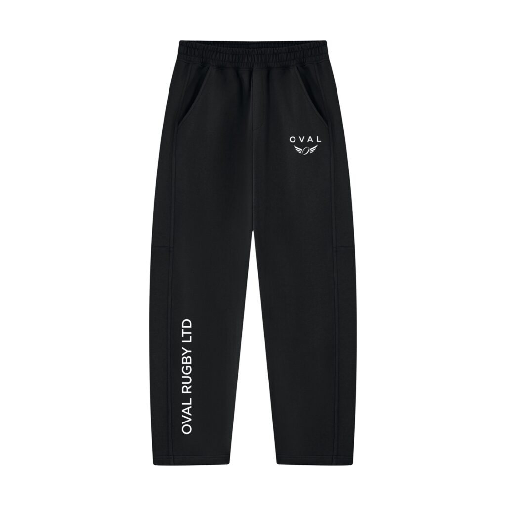 Oval Tapered Straight Hem Sweatpants