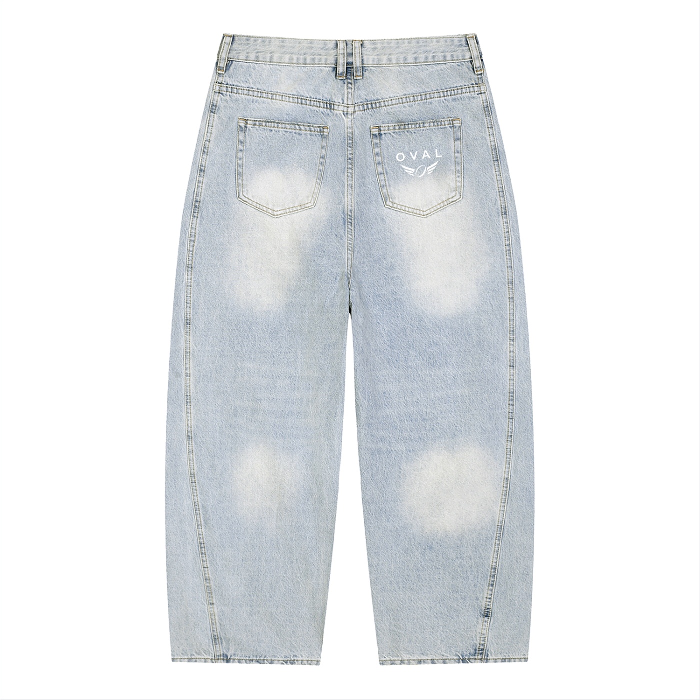 Oval Vintage Barrel Leg Jeans - Image 2