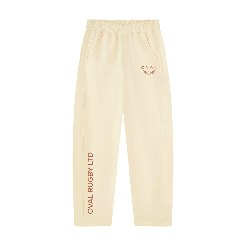Oval Tapered Straight Hem Sweatpants