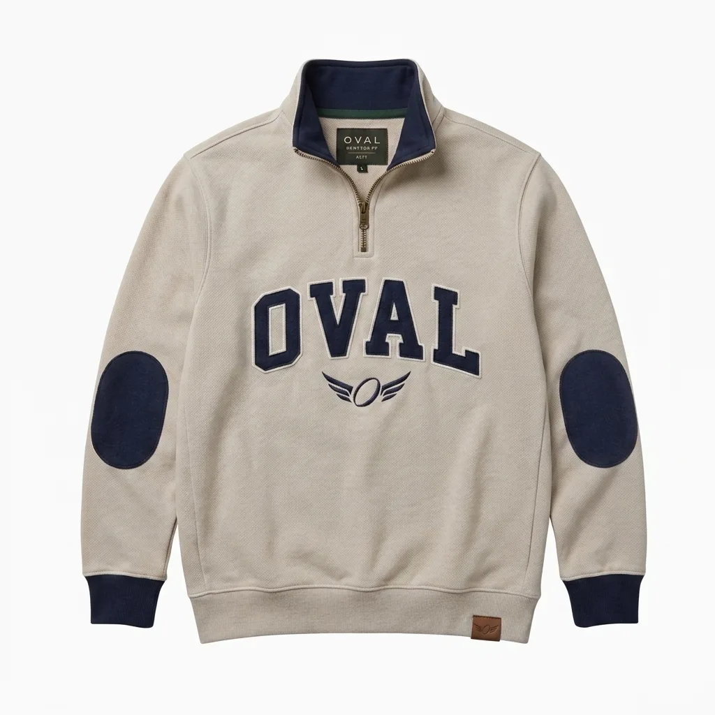 An OVAL garment, close up